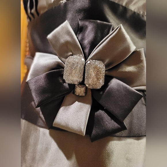 WHITE HOUSE - BLACK MARKET - Women's Size 0 - 100% Silk - PARTY DRESS - Picture 2 of 9